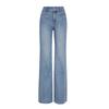 Women's Washed Pocket Flare Jeans