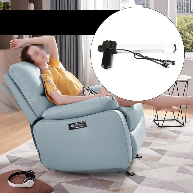 Practical Safety Overloads Protective Linear Actuator 333mm Stroked 24V Motor for Adjustable Furniture Replacement