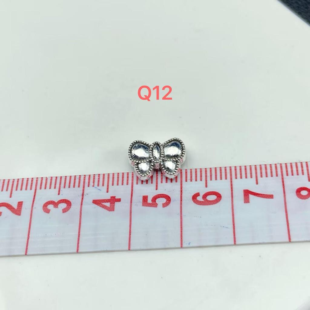 Retro Silver Butterfly & Star Bowknot Flower Alloy Jewelry Nail Gold Metal Accessories