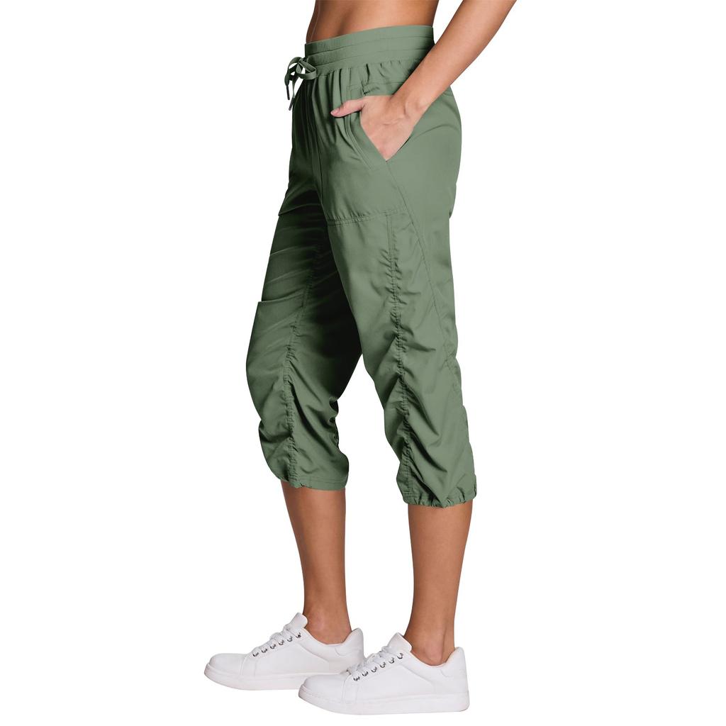 Women's Pleated Cargo Hiking Pants With Pockets
