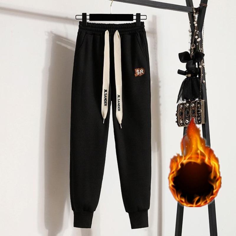 Plus-size Casual High-waisted Harlan Sweatpants for Women