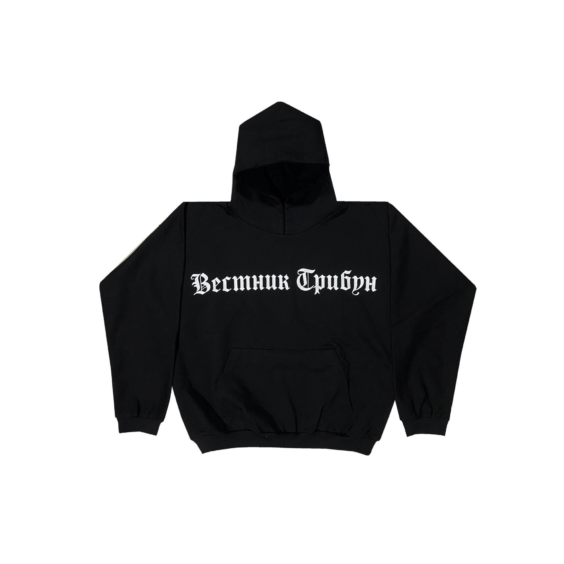 RogueWave Streetwear Свитшот с принтом Повседневные Свободные Оверсайз Топы Толстовки Для Мужчин 1