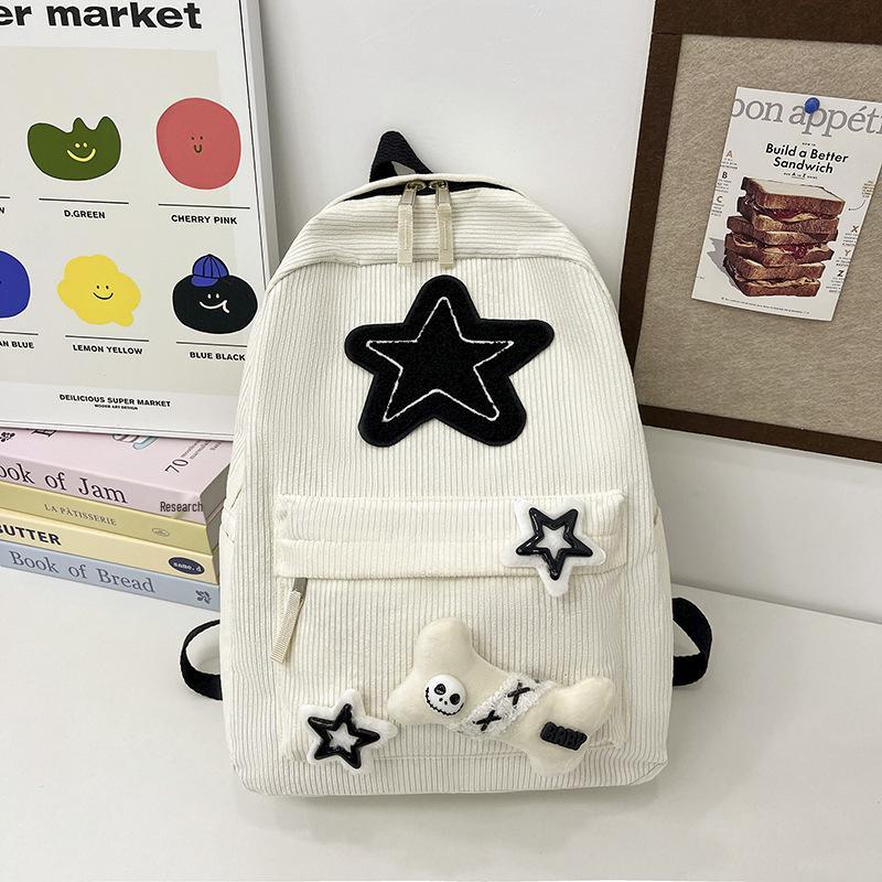 Star Backpack: Large Capacity, Lightweight Travel Bag for Middle & High School Students