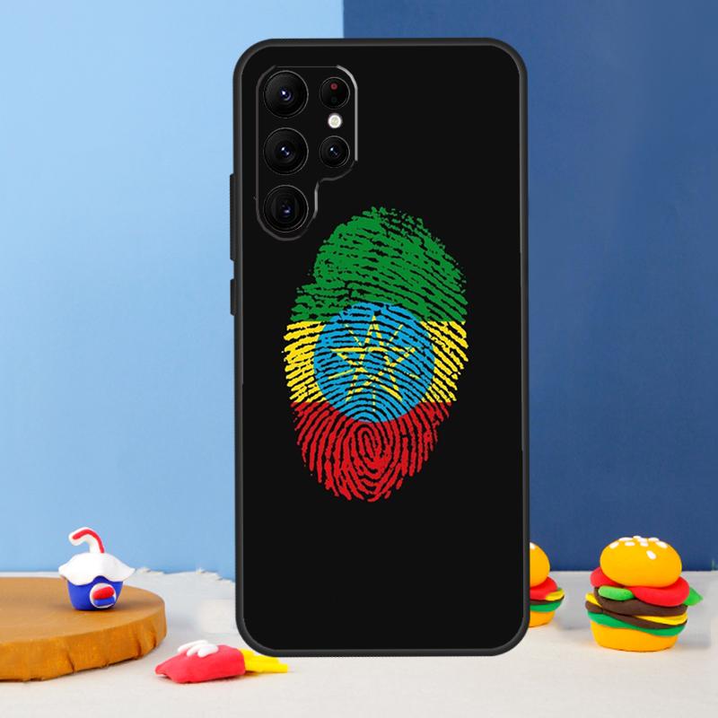

Ethiopia Flag Phone Case For Samsung Galaxy S25 Ultra S9 S10 S20 S22 S21 FE S23 Plus S24 Ultra Cover Coque Galaxy S22 Plus