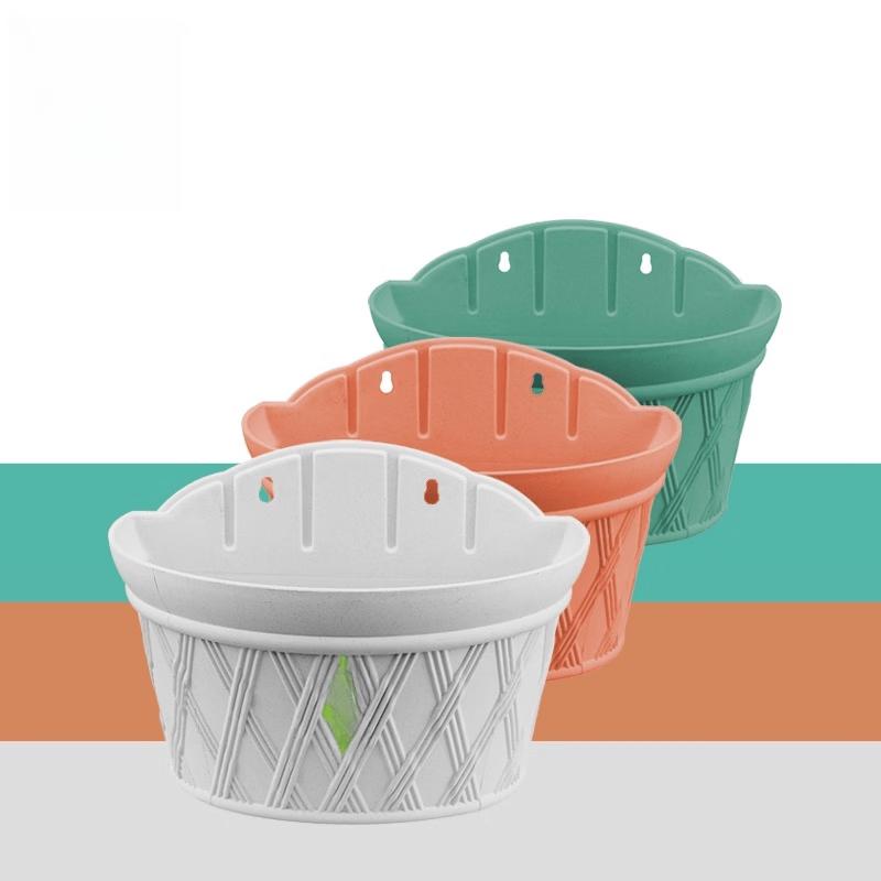 Yingtang Gardening Plastic Wall/Hanging Balcony Flower Pot