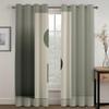 2pc Geometric Floral Print Curtains   Polyester Fabric   Machine Washable   Suitable for Bedroom and Living Room Decoration