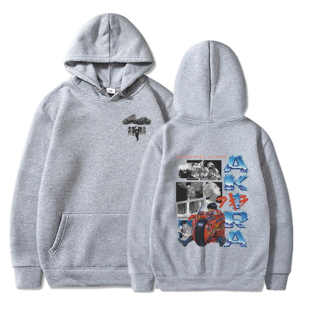 Neo Tokyo Anime Akira Winter Hoodies Science Fiction Cartoon Movie Shotaro Kaneda Couple Sweatshirts Men Women Casual Pullovers