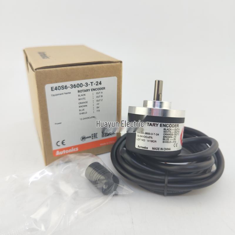 Autonics E40S6-3600-3-T-24 Incremental Encoder - Genuine Original