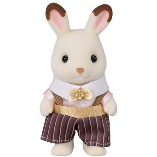 Panenka Sylvanian Families [Rodina čokoládových králíků - Výroční sada] C-74 Certifikace ST Pro věk 3+ Hračka Domeček pro panenky Sylvanian Families EPOCH