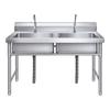 Lantuan Commercial Stainless Steel Single Bowl Kitchen Sink