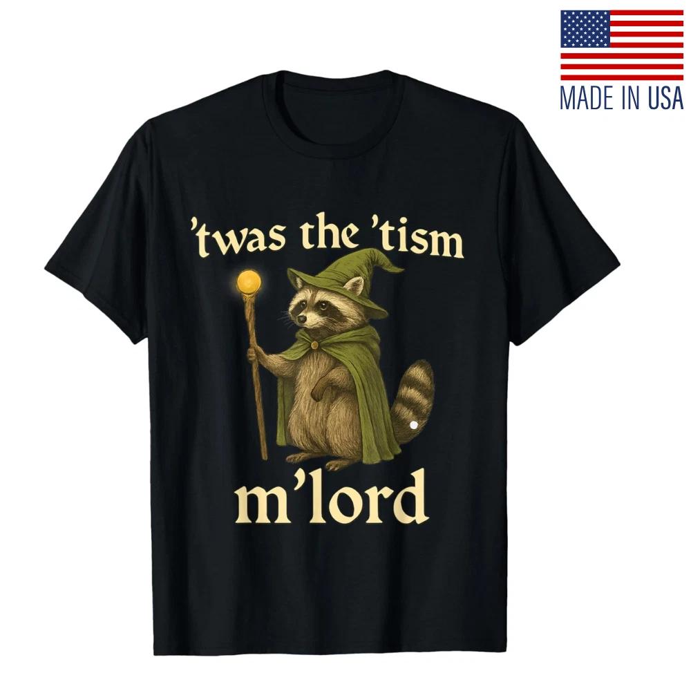 Twas the Tism Mlord Funny Autism Gen Z Meme Shirt Unisex T-Shirt L