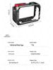 DJI Action 6 Metal Cage for OSMO ACTION 6 Camera - Magnetic, Anti-drop, Vertical & Horizontal Shooting Mount