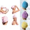 Coral Fleece Hair Towel Cap For Women Fast Dry Absorbent Shower Head Wrap