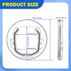 Cat Door Dog Transparent Easy Installation Pet Supplies for Cats Small Dogs Interior