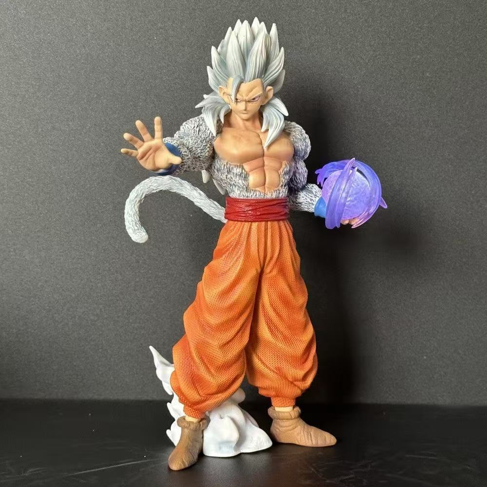 

28CM Anime Dragon Ball Z Figure SSJ4 Gohan Action Figure luminous Sphere PVC Collection Model Toys Gifts