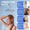 15-20 Stages High Output Shower Water Filter To Remove Chlorine Fluoride Heavy Metals Filtered Soften Hard Water for Shower Head