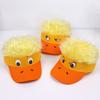 Breathable Embroidered Baseball Cap Soft Top Duck Tongue Cap  Outdoor Travel