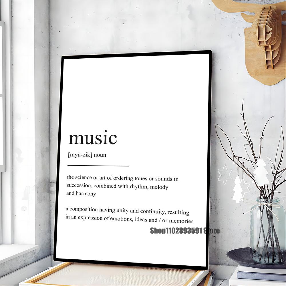 1pc Home Friend Travel Love Definition Quotes Classic Quotes Poster Paper Print Home Entrance Bar Cafe Art Painting Decoration