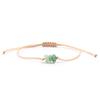 Artificial Crystal Braided Bracelet Handcrafted Adjustable String Rope Bracelet Boho Summer Bracelet Gift for Friends Men Women