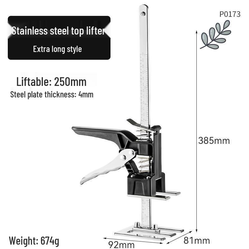 Multifunctional Door & Window Installation Lifter - Anti-Theft, Tile Leveling, Cabinet & Home Tool