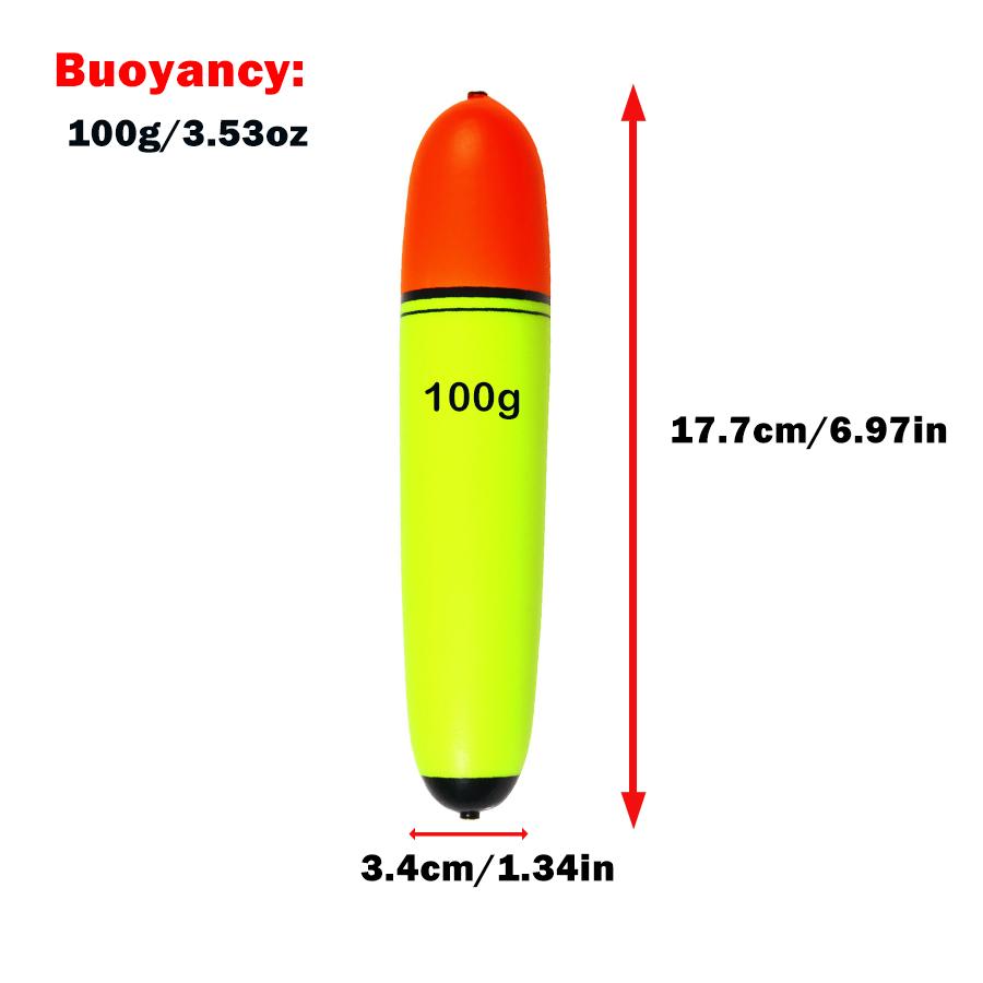 Long Fishing Float River Float 10g-120g EVA Floats Sea Fish Floater Bait For Sea Fishing Carp Fishing Tackle Accessories