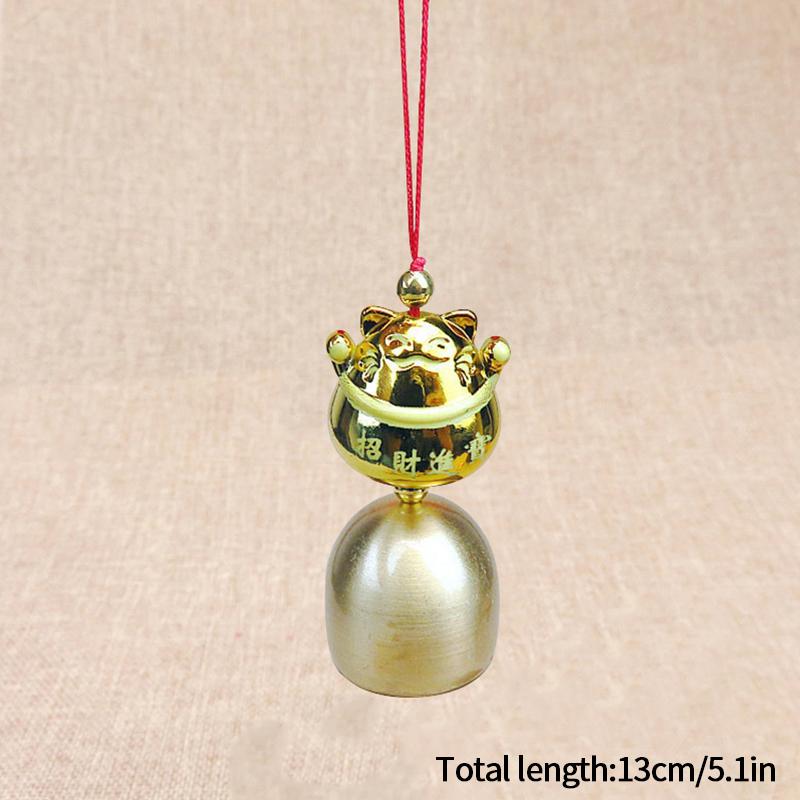 Mini Brass Wind Chimes Outdoor Door Bell Door Window Wall Hanging Bell Japanese Room Decoration Pendant Garden Decor Outdoor