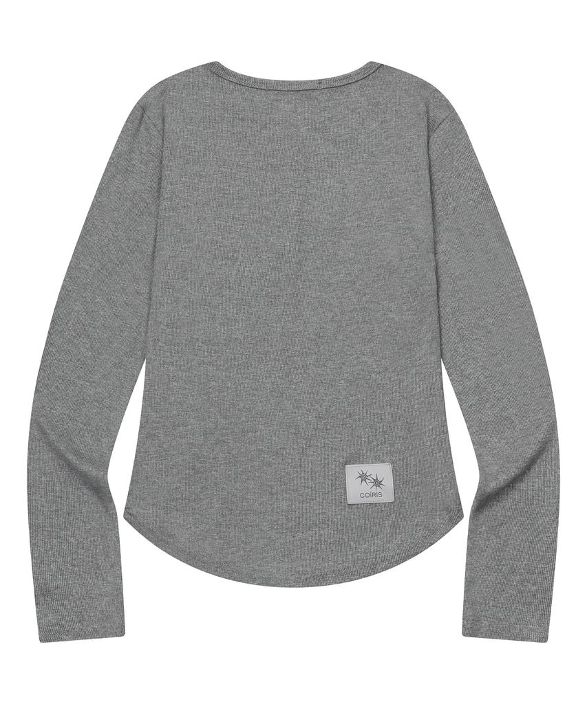 Koiliseu Arena Button Long Sleeve Tee (4 Colors)