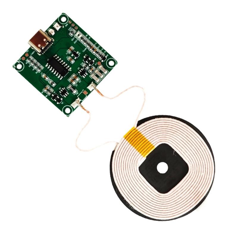 10MM Transmitter High Speed 15W Rapid Wireless Charging For Multiple Devices Build In Overcurrent Protective PCB Materia