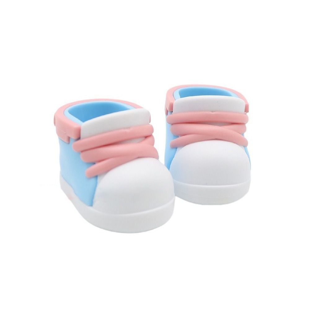 PVC 20cm Cotton Doll Shoe 4.2cm Mini Doll Shoes Hand-made Doll Sneakers  Children Toys