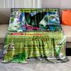 6 Sizes Game Pokémon M-Meowscarada Print Blanket Fluffy Plush Sofa Bed Throw Blanket for Kids and Adults Travel Home Supplies