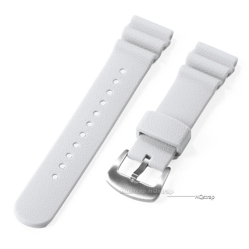 22mm Sportowy Silikonowy Pasek do Zegarka dla Seiko Kobiety Mężczyźni Wodoodporny Gumowy Pasek Nurkowy dla Wodnego Ducha Akcesoria do Bransoletki na Nadgarstek