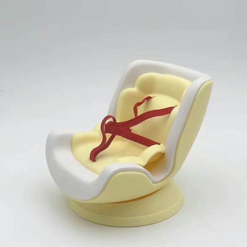 Labubu Sit Sit Party Car Seat Freshener - Cute Car Air Conditioner Ornament & Accessory