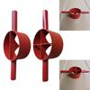 Bamboo Split Cutter Machine Compact Powerful Hand Tools Sturdy Two Handed Portable Cast Steel