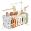 Montessori Toys Boys Girls Educational Toys Wooden Toys 1 2 3 Years Old Birthday Present Hammer Toy Fingertip Education Montessori Teaching Tools