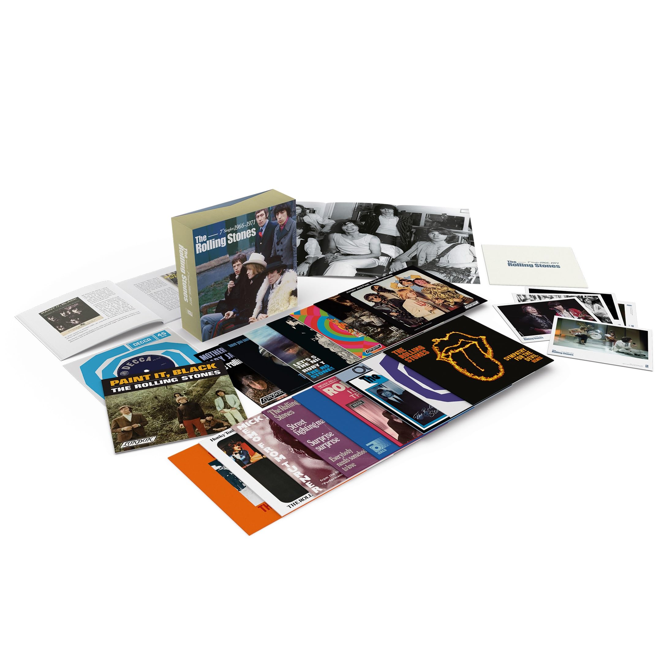

The Rolling Stones Singles 1966-1971[18 x 7 Сингл