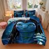Avatar World Print 3Pcs Bedding Setduvet Cover With 2 Bedropillowcase Home Birthday Gift