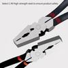 Multipurpose Hand Tool 10/12 Inch Carbon Steel Fence Pliers Wire Cutters With Anti Slip Grip For Industrial And Home Use