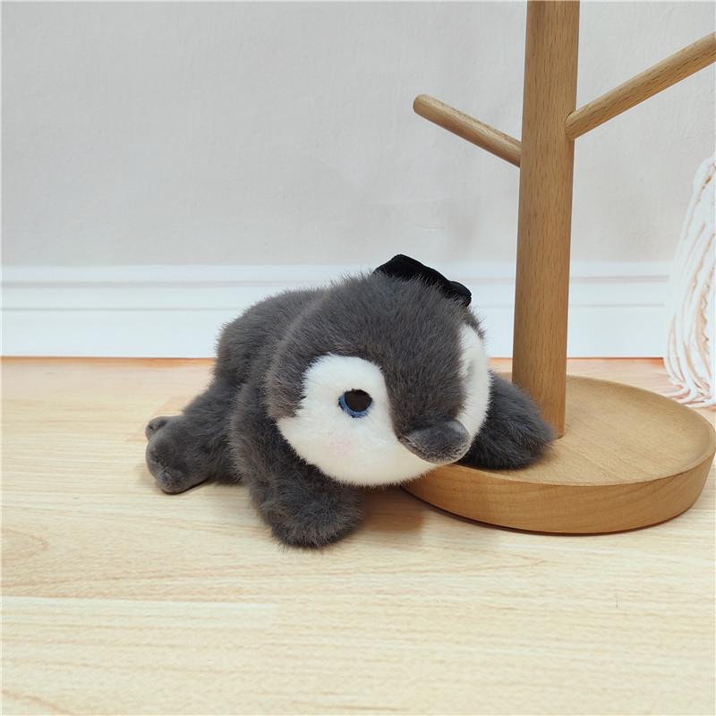 Xiangxiang Cute Animal Doll: Panda & Raccoon Plush Toy, Pocket-Size Companion Gift.