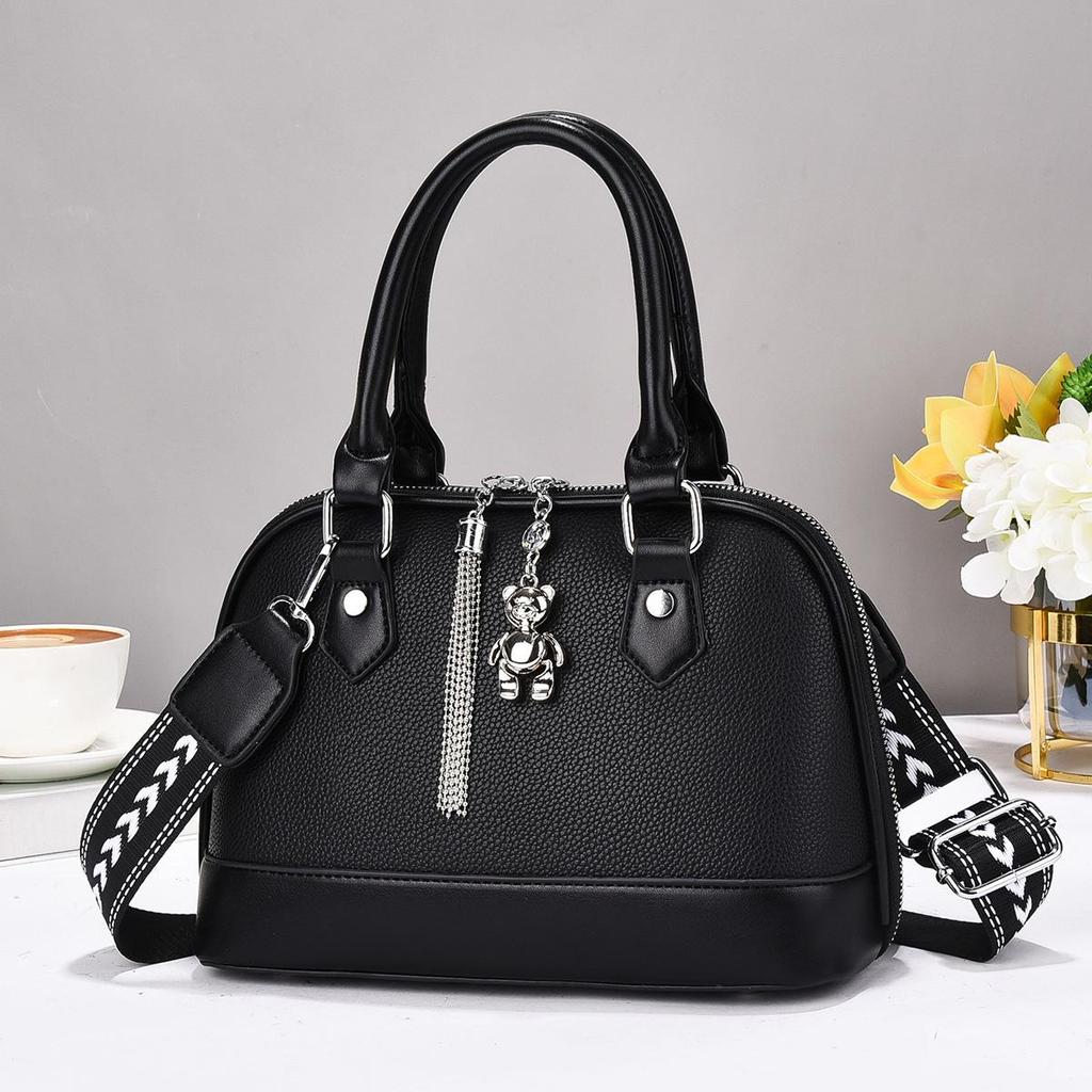 Women's Retro Print Crossbody Tote - European & American Fashion Versatile Shoulder Bag