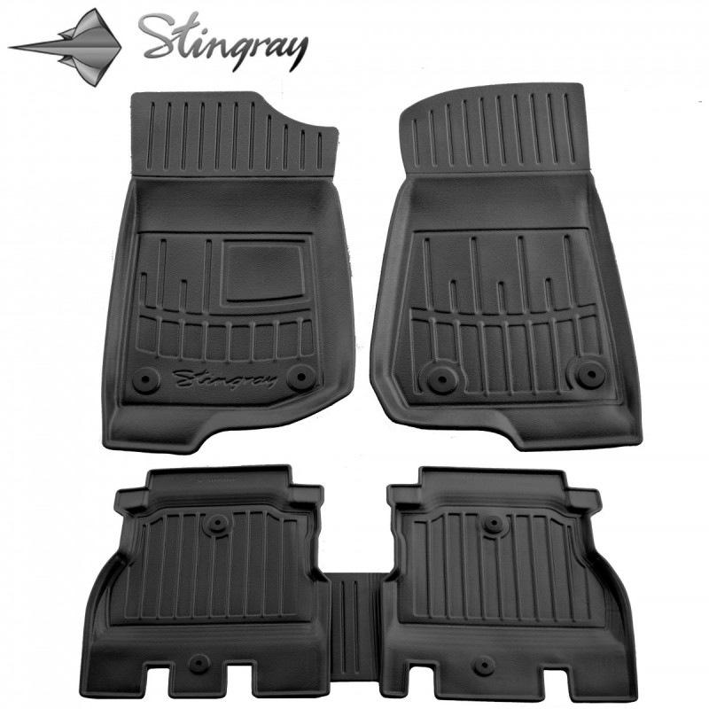 

Rugs Stingray 3D (5D, 5 pcs, polyurethane) for Jeep Wrangler 2018-