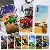 Farm Vehicle Tractor Soft Phone Case For Xiaomi Redmi Note 15 14 14S 13 12 Pro Plus 12S 11 11S 11E 10 10S 11T 5G Fundas Coque Re