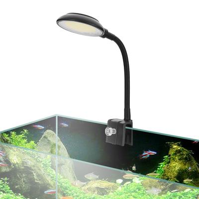 Aquarium Mini Licht Led Aquarium Clip Lampe USB Beleuchtung Cob Hohe Helligkeit Runde Wasser Gras