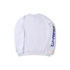 Li-Ning Color Block Logo Printed Sports Hoodie Unisex hoodies Standard-White AWDRF73-3