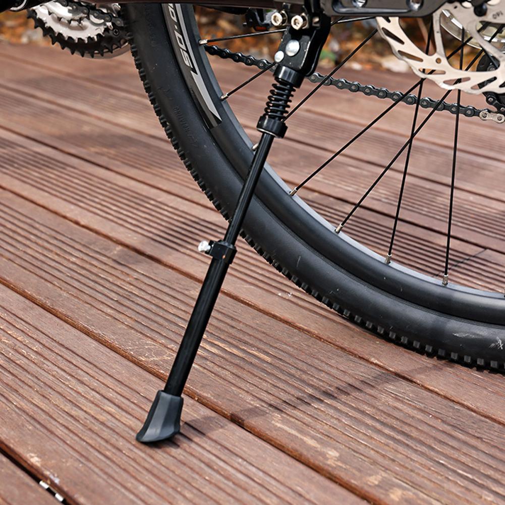 Fahrradständer Verstellbare Fahrradteile Aluminiumlegierung Seitenstützfüße Fahrradparkplatz Fahrradausrüstung