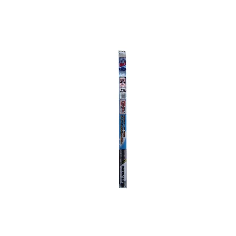 NWB (NWB) Car Wiper Blade Replacement Rubber, Graphite, 400mm (Compatible with Design Wipers)