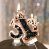 1Pc Princess Year Old Digital Birthday Candle Crown Cake Ornament Birthday Cakes Party Decoration Ornament Children's Gift