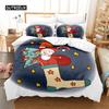 Set Biancheria da Letto Natalizio Set Copripiumino Set Biancheria da Letto 3d Stampa Digitale Biancheria da Letto Queen Size Set Biancheria da Letto Design alla Moda