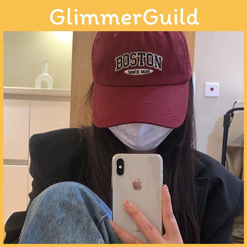 Stylish Embroidered Cotton Letter Baseball Cap Adjustable Fit Summer For