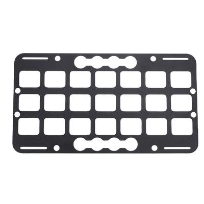 Truck Bed Panel Aluminum Use with L Rails Trunk Shelf Luggage Carrier Cargo Rack for Sedans SUVs Pickup Trucks