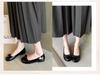 Women's Plus Size Mary Jane Flats: Round Toe, Wide Fit, Sizes 41-43, Sweet Granny Style